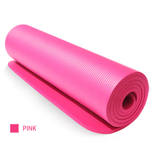 Yogamåtte Pink 6 mm